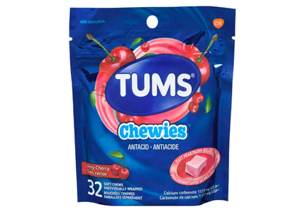 Tums - Chewies Antacid - Very Cherry | 32 Soft Chews