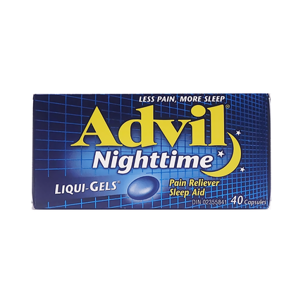 Advil - Liqui-Gels nocturnes 200 MG | 20 à 40 gélules