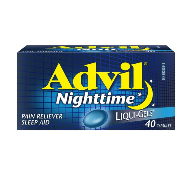 Advil - Nighttime Capsules, Ibuprofen 200 mg