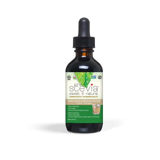 Crave Stevia - Irish Creme Liquid Stevia | 30 mL