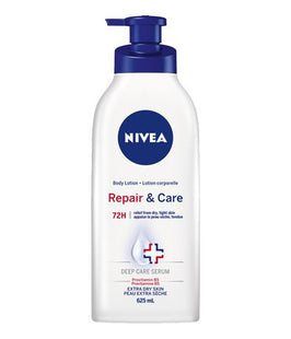 Nivea Repair & Care Body Lotion with Provitamin B5 -72H Relief for Extra Dry Skin | 625 ml