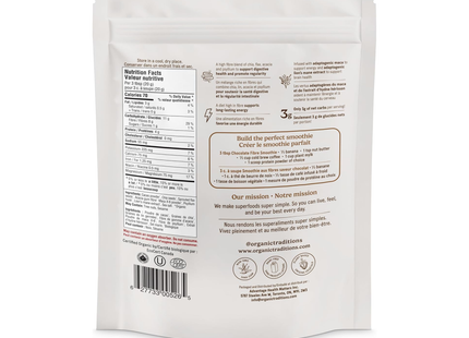 Organic Traditions - Fibre Fuel, Chocolate | 300 g