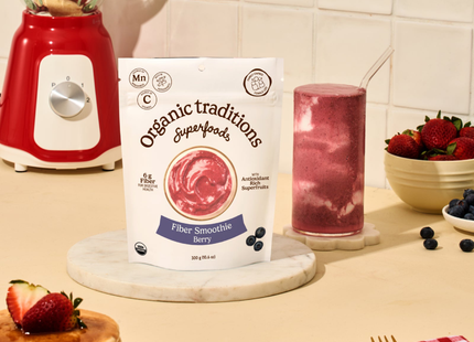 Organic Traditions - Fibre Fuel, Berry | 300 g