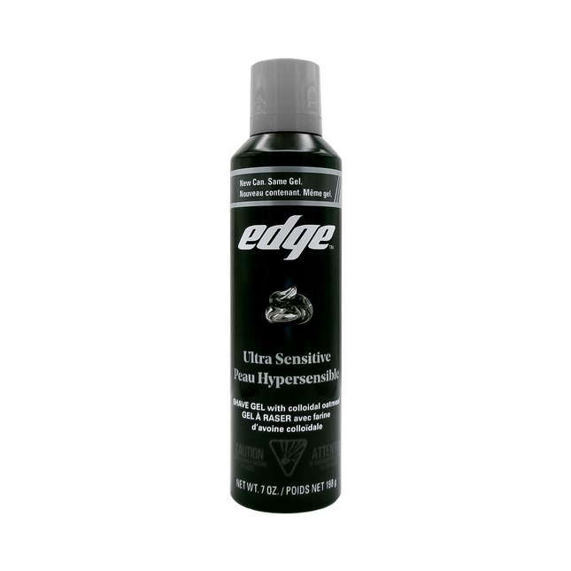Schick - Gel de rasage Edge Ultra Sensitive à l'avoine | 198 g