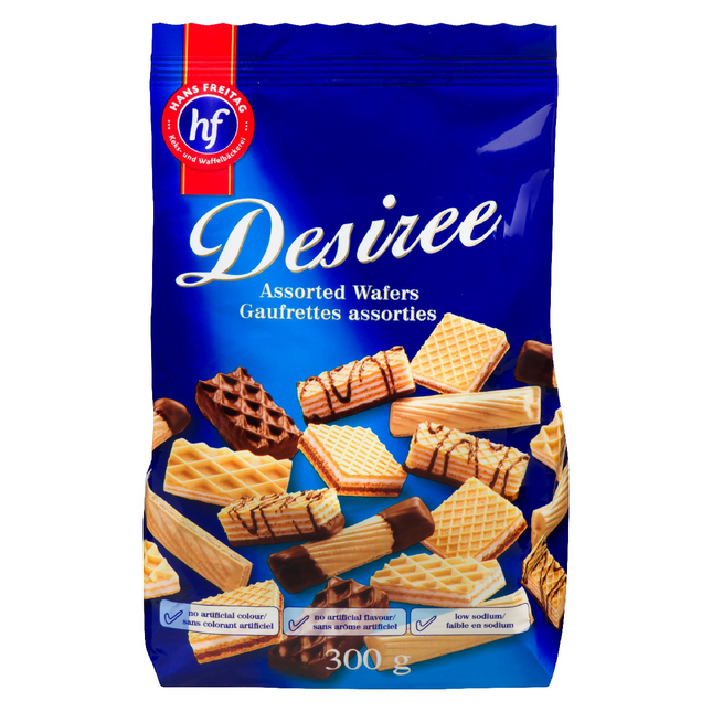 Hans Freitag - Desiree - Assorted Wafers | 300g