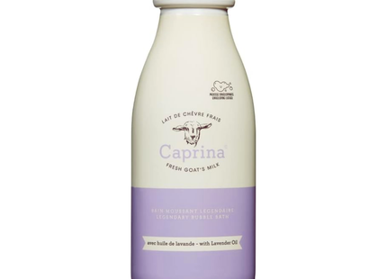 Caprina - Fresh Goat's Milk Bubble Bath with Lavender Oil | 800 mL