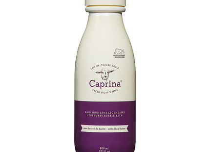 Caprina - Bain moussant au lait de chèvre frais et beurre de karité | 800 mL