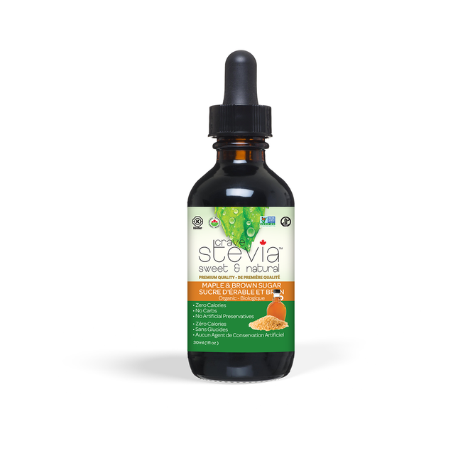 Crave Stevia - Maple Sugar Liquid Stevia | 30 mL