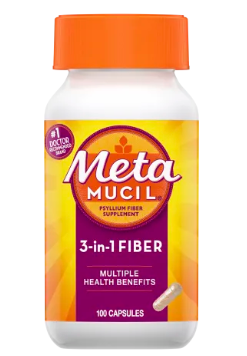 Metamucil -  Multi-Health Psyllium Fibre Capsules | 100 Caps
