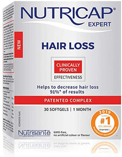 Nutricap Expert Soulagement de la chute des cheveux | 30 gélules