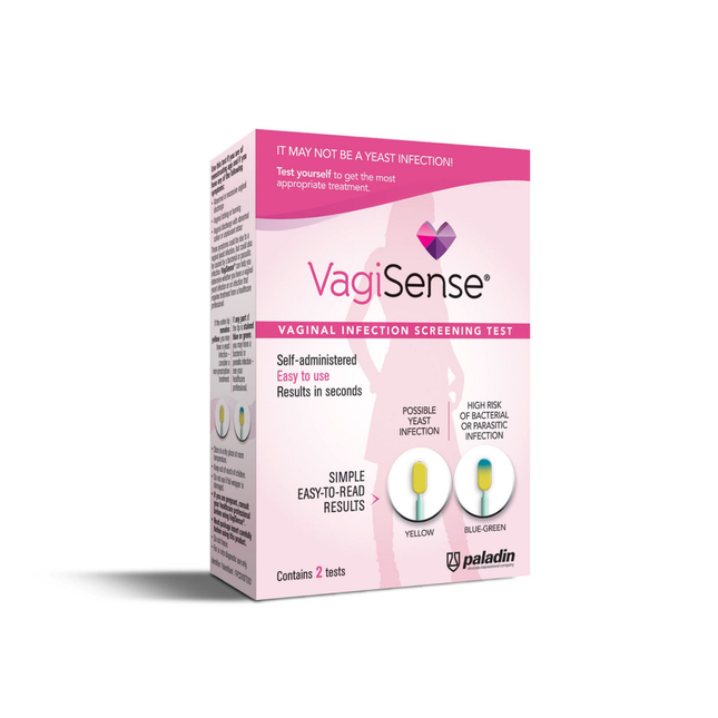 Test de dépistage des infections vaginales VagiSense | 2 épreuves