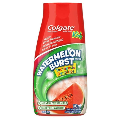 Colgate - Kids Watermelon Burst Fluoride Toothpaste | 100 ml