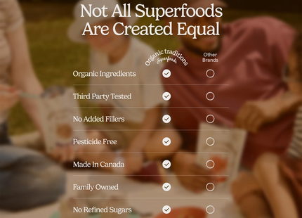 Organic Traditions - Sprouted Chia Seed Powder | 454 g