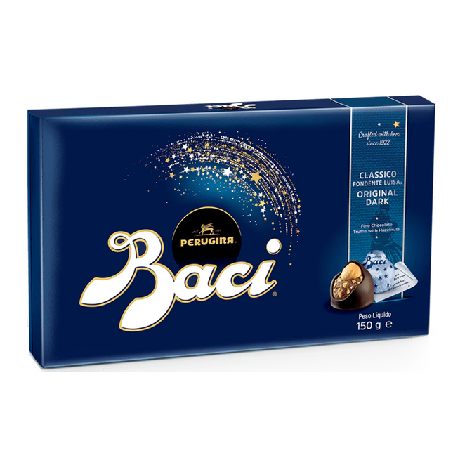 Baci - Original Dark Chocolate Box - Praline With Hazelnuts | 150 g