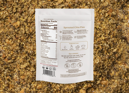 Organic Traditions - Sprouted Chia/Flax | 454 g