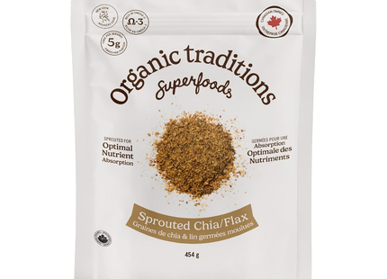 Organic Traditions - Sprouted Chia/Flax | 454 g
