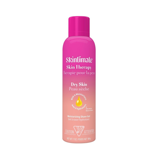 Schick - Gel de rasage hydratant Skintimate Skin Therapy pour peaux sèches | 198 g