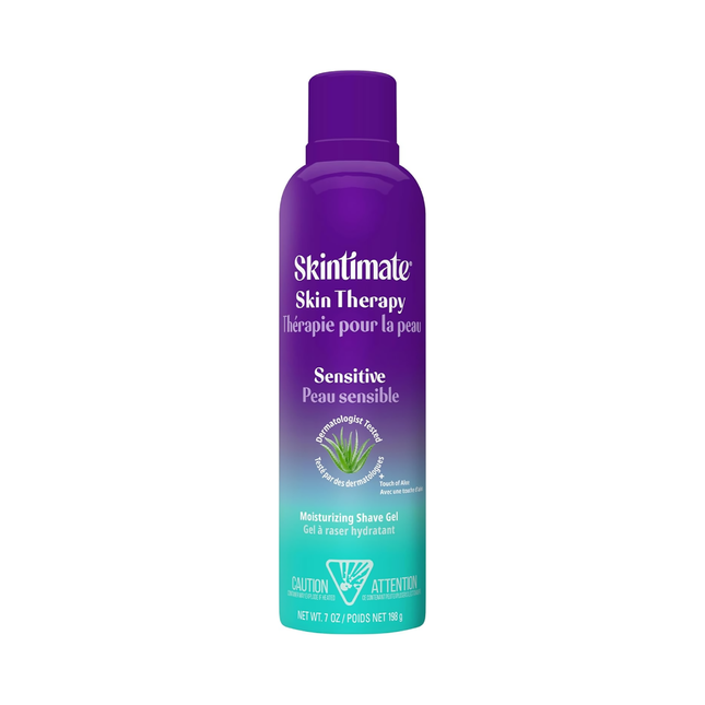 Schick - Gel de rasage hydratant Skintimate Skin Therapy pour peaux sensibles | 198 g