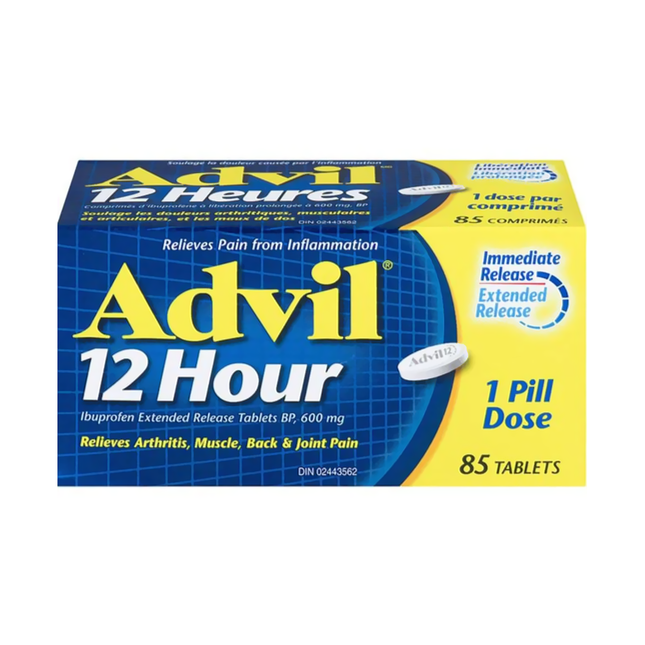 Advil - Comprimés à libération prolongée de 600 mg (12 heures)
