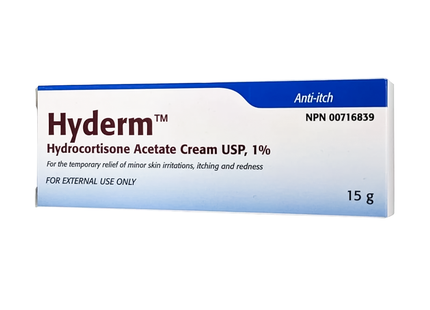 Hyderm - Crème à l'hydrocortisone 1 % | 15 g