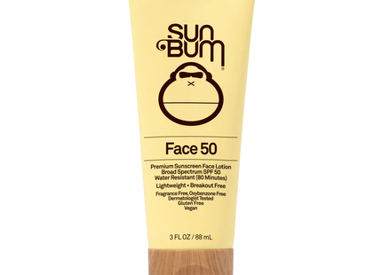 Sun Bum - Original 'Face 50' SPF 50 Sunscreen Lotion | 88 mL