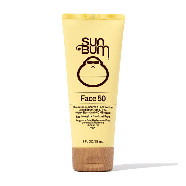Sun Bum - Lotion de protection solaire originale 'Face 50' SPF 50 | 88 ml