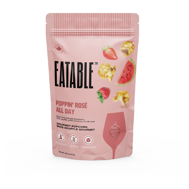 Eatable - Poppin' Rosé All Day | 125 g 6 Pk