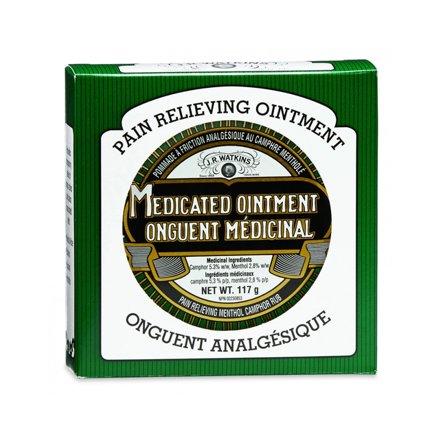 JR Watkins - Pommade médicamenteuse - Camphre Rub | 117g