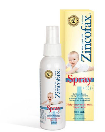 Zincofax Quick & Easy Spray-On Ointment - 10% w/w | 100 ml