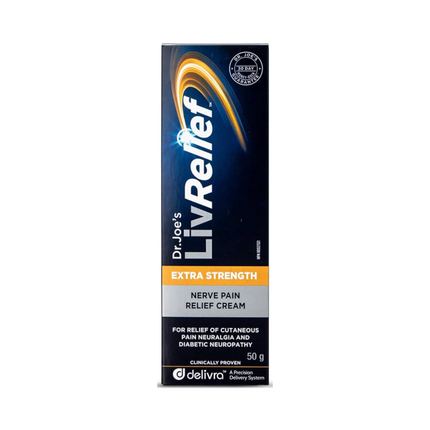 LivRelief - Crème extra forte pour soulager les douleurs nerveuses | 50 g