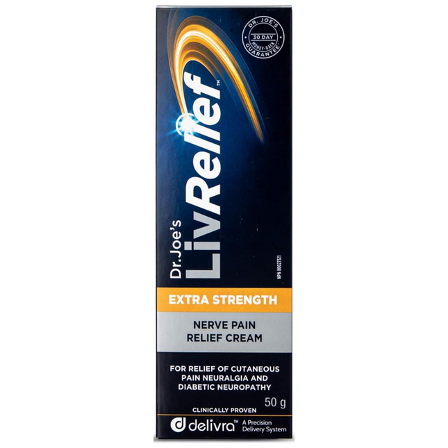 Dr. Joe's - LivRelief Extra Strength Nerve Pain Relief Cream | 50 g