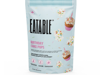 Eatable - Birthday Cake Pops | 108g x 6 Pk