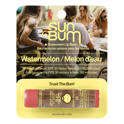 Sun Bum - Baume à lèvres écran solaire original SPF 30 - Collection Blister | 4,25g