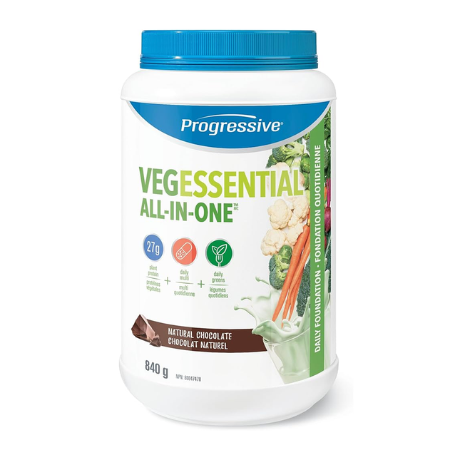 Progressive - Vegessential All-In-One, Natural Chocolate | 840 g