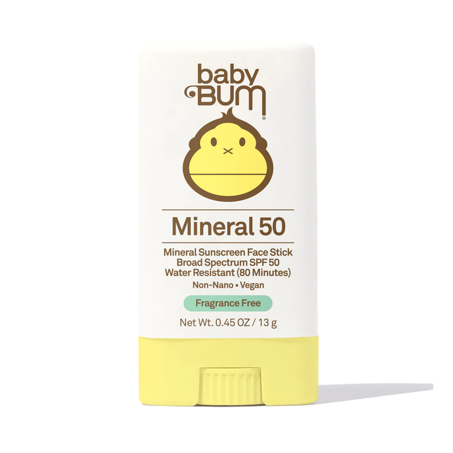 Baby Bum - Mineral SPF 50 Sunscreen Face Stick - Fragrance Free | 13 g