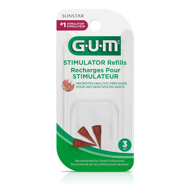 GUM - Stimulator Refills | 3 Count