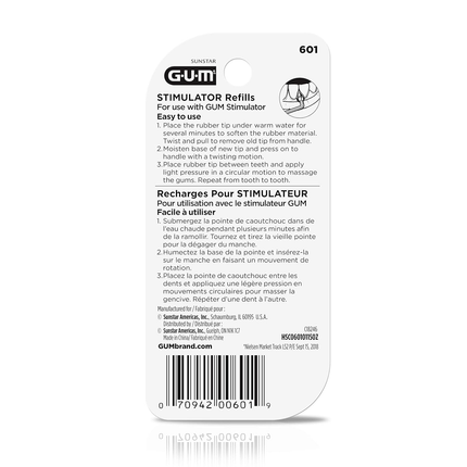 GUM - Stimulator Refills | 3 Count