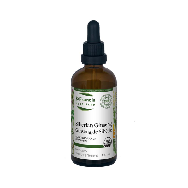 St. Francis - Siberian Ginseng (Eleuthero) | 100 mL
