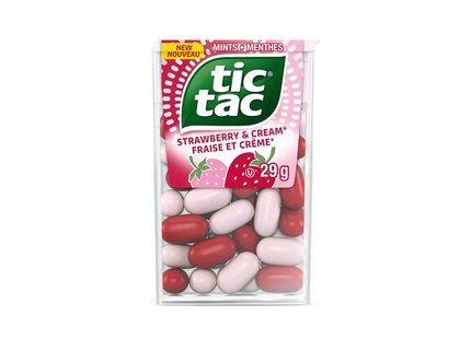 Tictac - Strawberry & Cream | 29 g