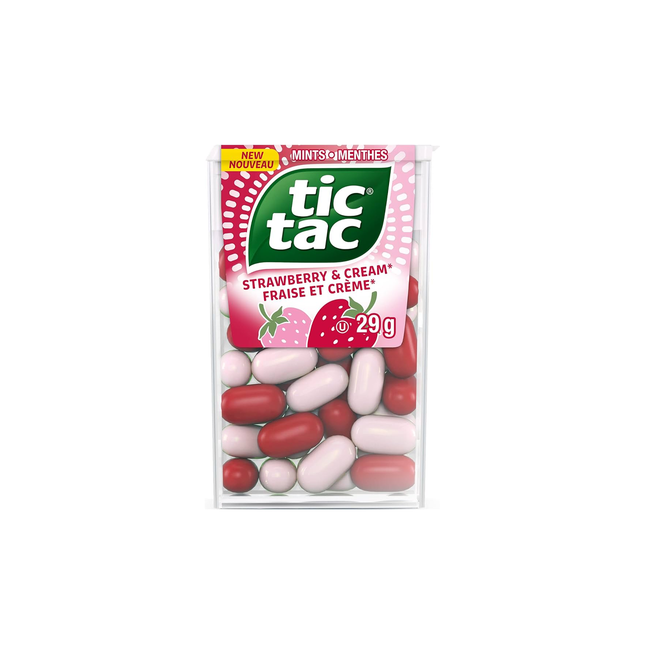 Tictac - Strawberry & Cream | 29 g