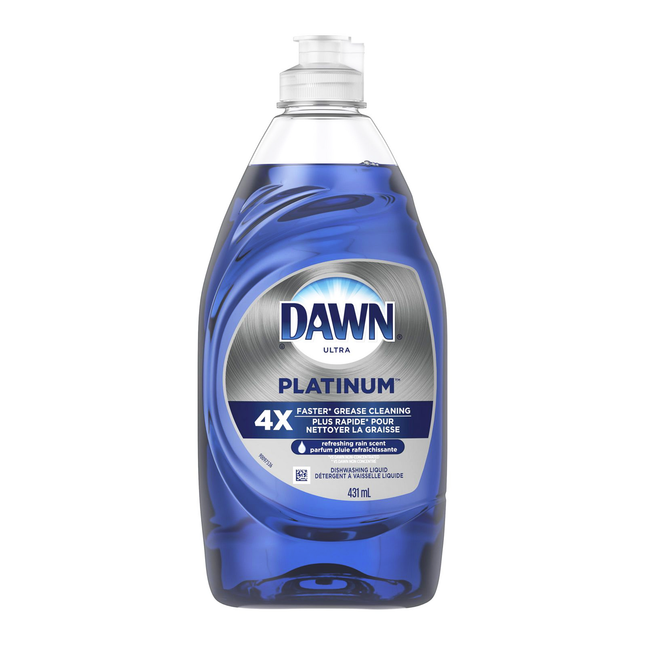 Dawn - Ultra Platinum Dishwashing Liquid - Refreshing Rain Scent | 431 mL