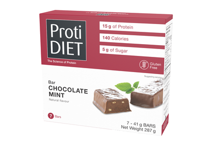 ProtiDiet - Chocolate Mint Protein Bars