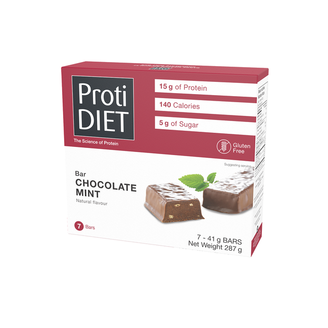ProtiDiet - Chocolate Mint Protein Bars