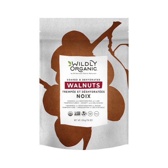 Wildly Organic - Original Raw Dried Walnuts | 454 g