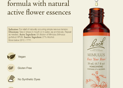 Bach - Face Your Fears Mimulus | 20 mL