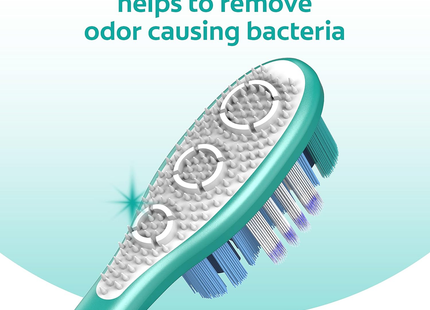 Colgate - 360 Deep Clean 4-in-1 Bacteria Removal Toothbrush | Soft