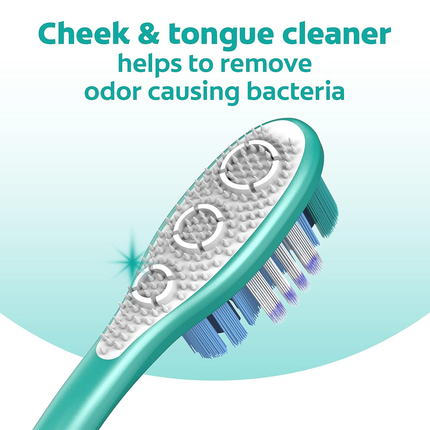 Colgate - 360 Deep Clean 4-in-1 Bacteria Removal Toothbrush | Soft