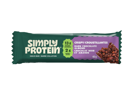 SIMPLY PROTEIN CROUSTILLANT CHOC NOIR ALM 40G