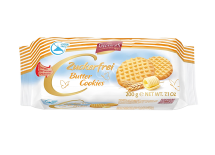 Coppenrath - Zuckerfrei Butter Cookies Sugar-Free | 200 g