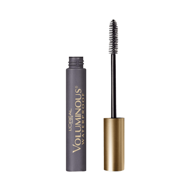 Mascara imperméable avec brosse maximisant le volume volumineux de L'Oréal Paris - Noir | 8 ml